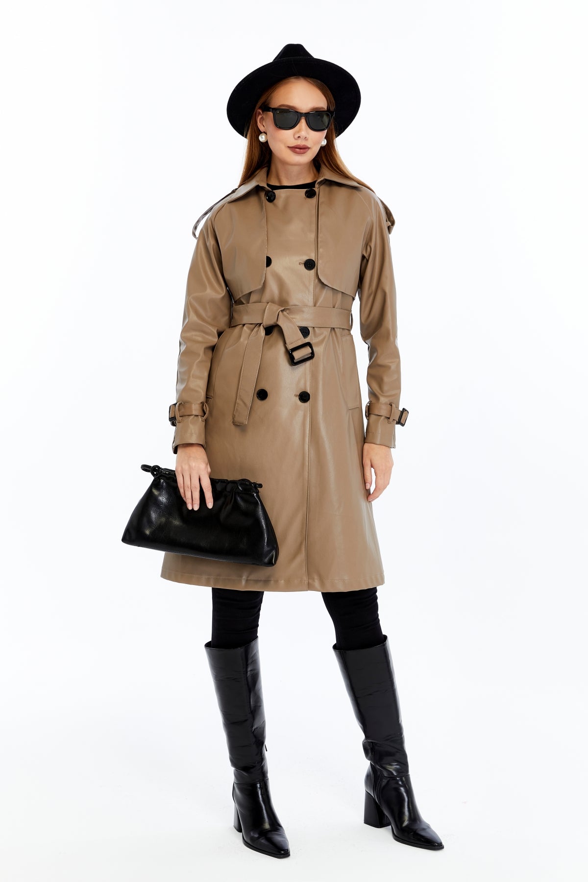 Uzun Deri Trençkot