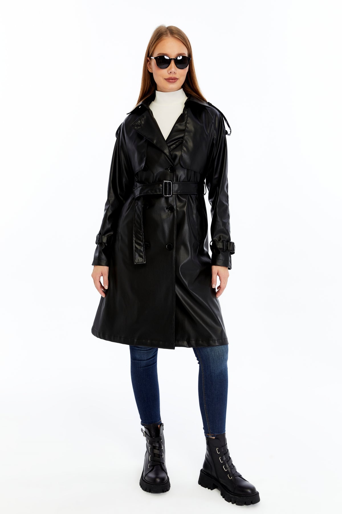 Uzun Deri Trençkot